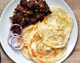 Parotta and Beef Fry